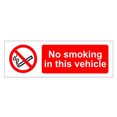 No Smoking Signs