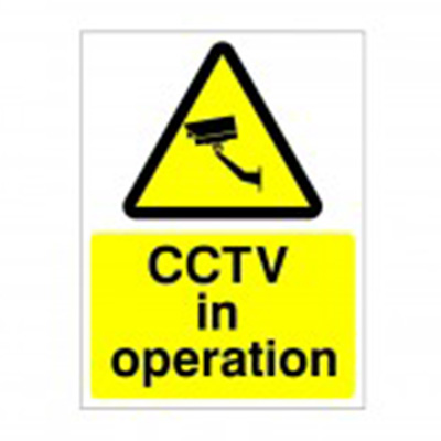 CCTV Signs & Free Standing Signs