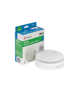 Aico Ei146e Optical Smoke Alarm, Mains Powered 9V Alkaline Battery Back Up