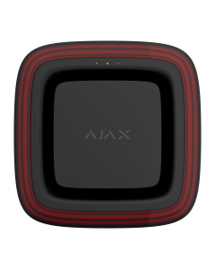 Ajax EN54 FireProtect (Sounder VAD) Jeweller, Black Body, Red Flash