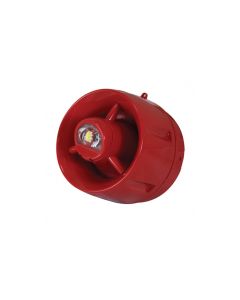 C-TEC Activ Conventional Hi-Output W-2.75-9 Wall VAD c/w 100dB(A) Sounder Shallow Base