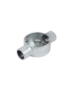 Galvanised 20mm Through Box