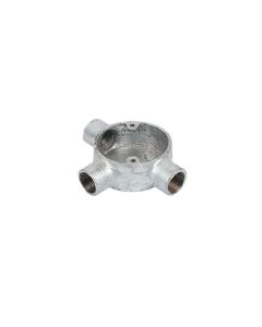 Galvanised 20mm Tee Box