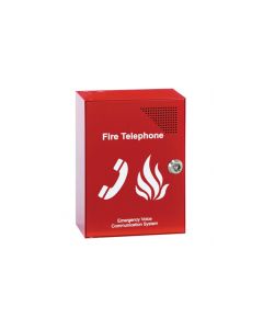 Red fire telephone outstation, handset