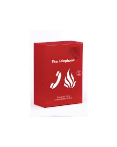 Red fire telephone outstation, handset