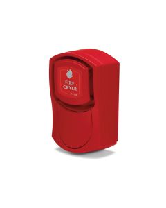 Vimpex Fire-Cryer Plus, Red Voice Sounder /w Shallow Base