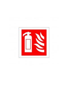 Fire Extinguisher Sign, Rigid Plastic