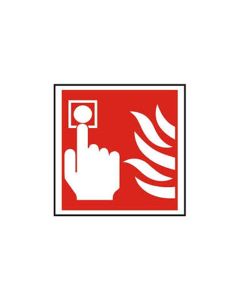 Call Point Sign, Self Adhesive
