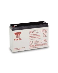 Yuasa 6V 12AH battery