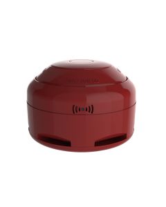 Cygnus SmartNet100 Sounder Radio Base with blanking plate, red, standard battery