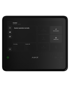 Ajax EN54 Fire Hub Jeweller, Black