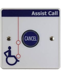Vox Ignis Assist Call Cancel Plate White