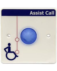 Vox Ignis Assist Call Over Door Plate White