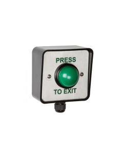 RGL Weatherproof Green Dome Exit Button