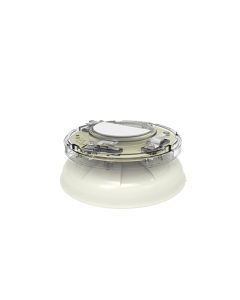 Hochiki Addressable Base Sounder Beacon, Ivory Case, Red LED's
