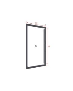 CTEC ZFP Flush Fit Bezel for Medium Cabinet