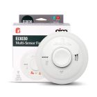 Aico Ei3030 Multisensor Fire and CO Alarm, Mains Powered 10-year Lithium Battery Back Up