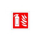 Fire Extinguisher Sign, Rigid Plastic