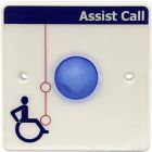 Vox Ignis Assist Call Over Door Plate White