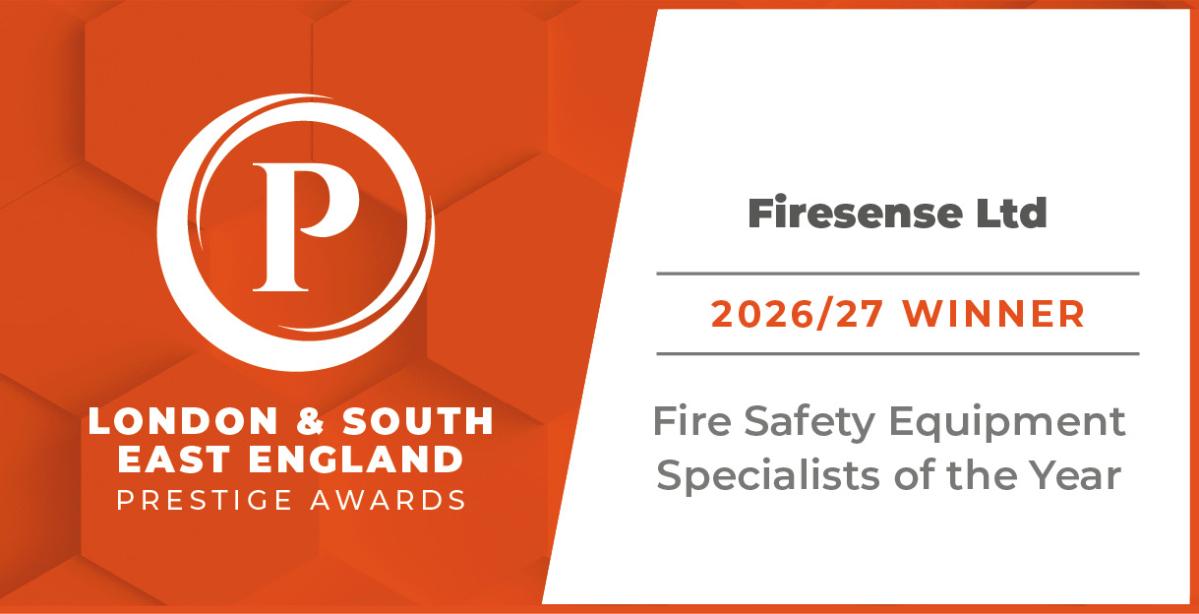 Firesense have won! Fire Safety Equipment Specialists of the Year 2026/27
