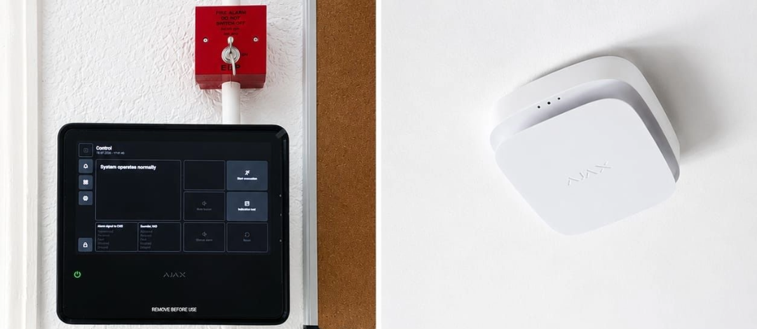 Supporting with a Rapid Ajax EN54 Wireless Fire Detection Installation